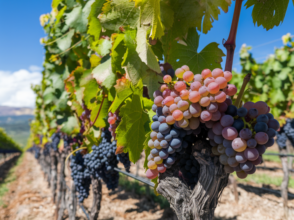 Uvas Malbec e Pinot Noir usadas na produção dos melhores vinhos rosés argentinos.