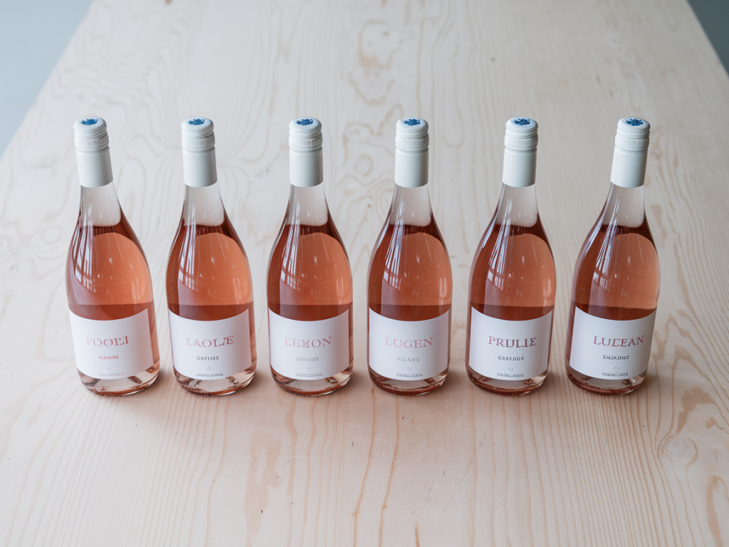 Seleção dos melhores vinhos rosés baratos lado a lado