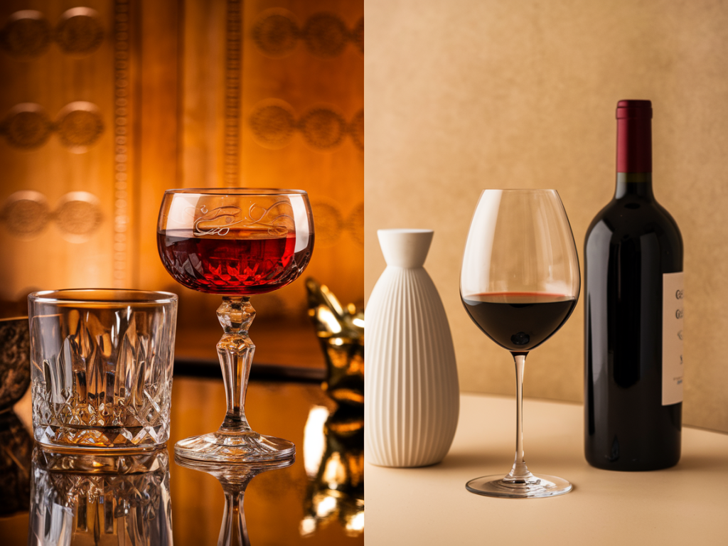 Cena ilustrando vinho com melhor custo-benefício em diferentes contextos de consumo